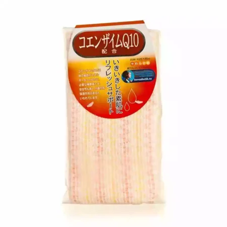 Массажная мочалка мягкая OH:E Body с коэнзим Q10