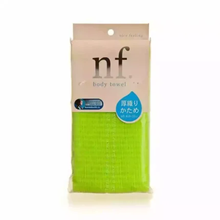 Массажная мочалка жесткая OH:E NF Body Towel Hard Green