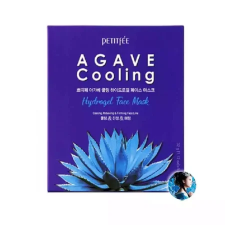 Гидрогелевая маска с экстрактом агавы Petitfee Agave Cooling Hydrogel Face Mask