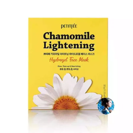 Гидрогелевая маска с ромашкой Petitfee Chamomile Lightening Hydrogel Face Mask