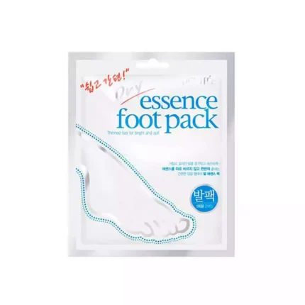Смягчающая питательная маска для ног Petitfee Dry Essence Foot Pack