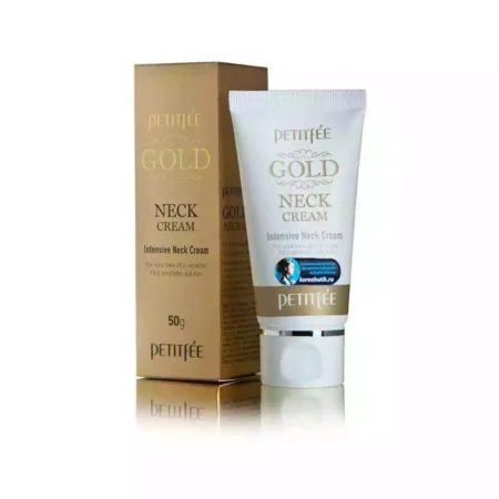 Крем для области шеи с золотом Petitfee Gold Intensive Neck Cream