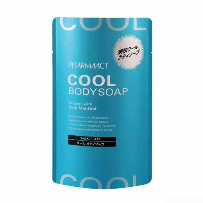 Гель для душа с ментолом (сменка) Pharmaact COOL Body Soap