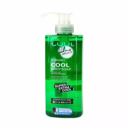 Гель для душа с охлаждающим ментолом и алое Pharmaact Extra Cool Body Soap