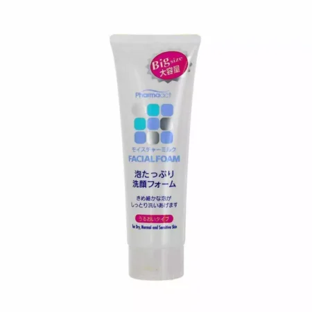 Пенка для умывания с увлажняющим молочком Pharmaact Facial Foam for Dry, Normal and Sensitive Skin