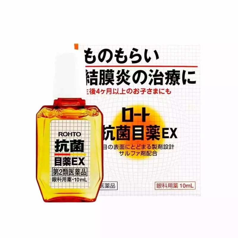 Антибактериальные глазные капли Rohto Kokin Antibacterial EX Eye Drop