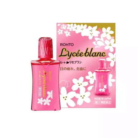 Увлажняющие глазные капли для девушек Rohto Lycee Blanc