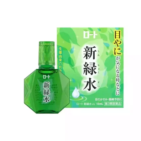 Утренние мягкие капли для ощущения свежести и комфорта Rohto Morning SHINRYOKUSUI