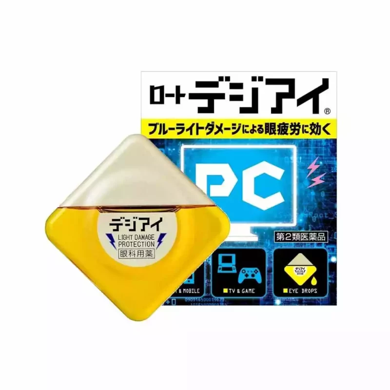 Капли для глаз при длительной работе за компьютером Rohto PC