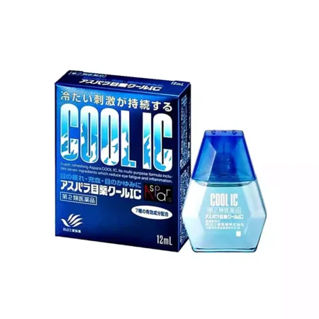 Капли для глаз при сильном переутомлении глаз Sante Aspara Cool IC