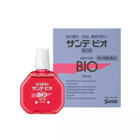 Мягкие глазные капли от усталости и покраснения Sante BIO