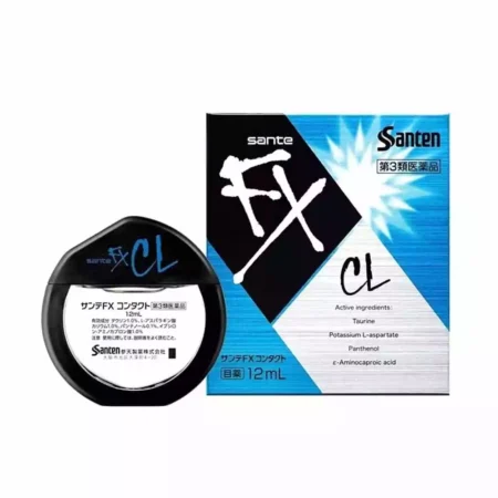 Santen Витаминизированные капли для глаз при ношении линз Sante FX Contact CL