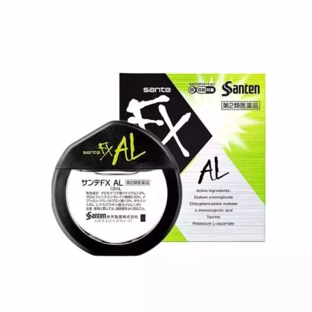 Santen Витаминизированные капли для снятия зуда при аллергии Santen FX AL