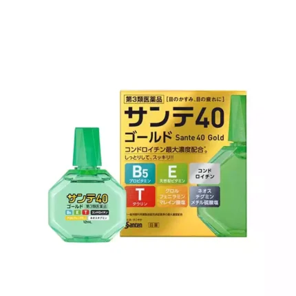 Santen японские витаминные капли с содержанием хондроитина Sante 40 Gold