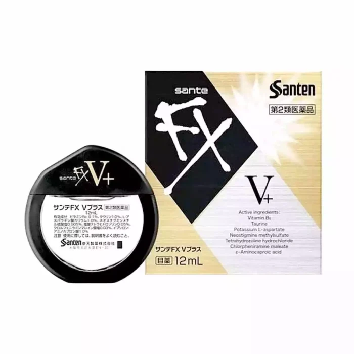 Santen Витаминизированные капли для глаз с витамином В6 Sante FX