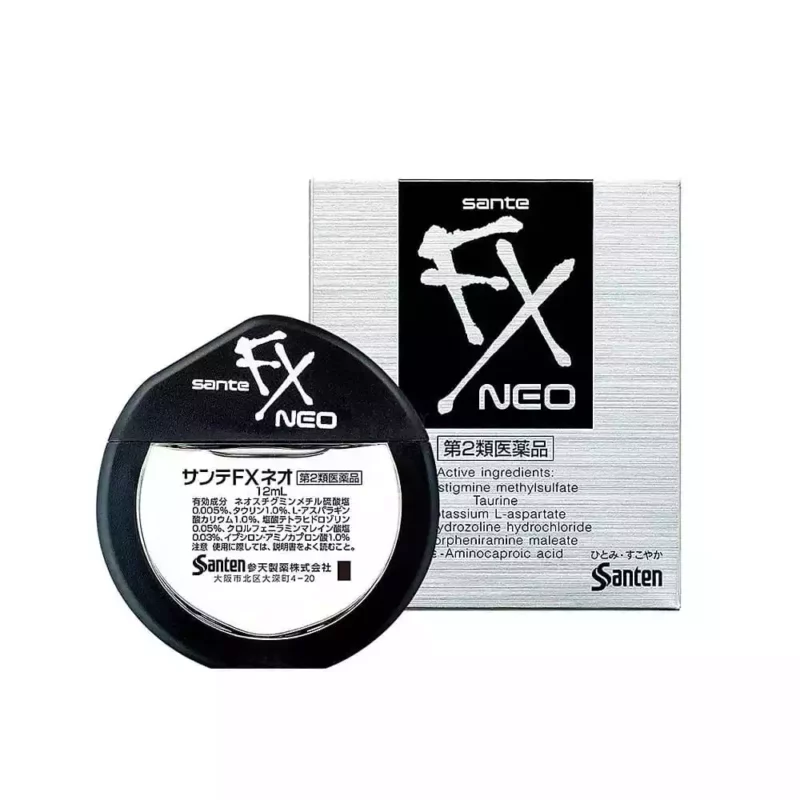 Santen Витаминизированные капли для глаз с таурином Sante Fx Neo