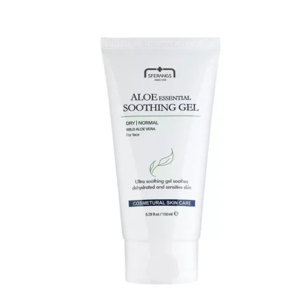 Гель для лица успокаивающий с алоэ для сверхчувствительной, раздраженной и обезвоженной кожи SFERANGS Aloe Essential Soothing Gel