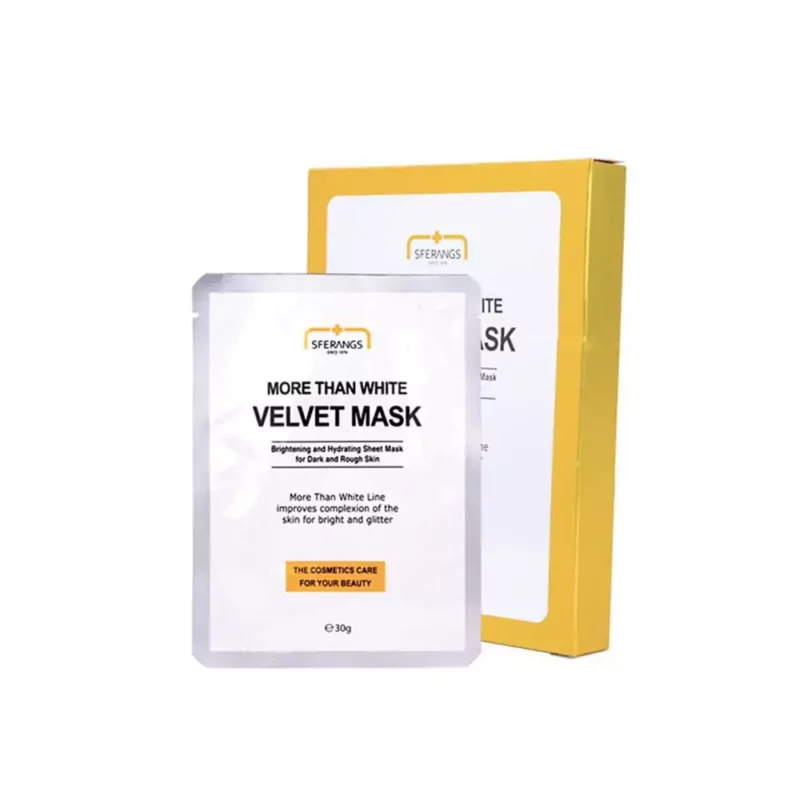 Отбеливающие тканевые маски SFERANGS More Than White Velvet, 5шт