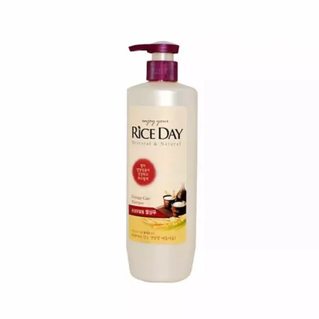 Шампунь для поврежденных волос увлажняющий СJ Lion Rice Day Damage Care Shampoo