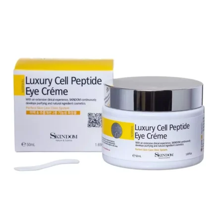 Крем для кожи вокруг глаз с элитными клеточными пептидами Skindom Luxury Cell Peptide Eye Cream, 50ml