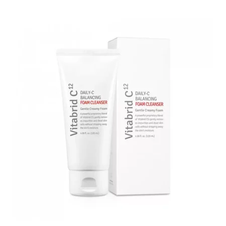 Балансирующая очищающая крем-пенка Vitabrid C12 Daily-C Balancing Foam Cleanser, 120ml