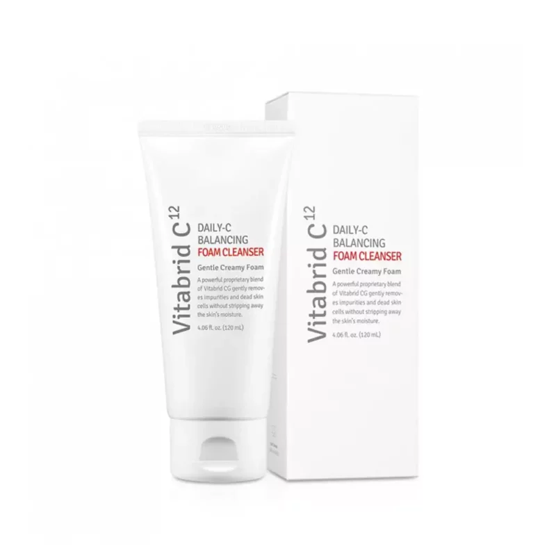 Балансирующая очищающая крем-пенка Vitabrid C12 Daily-C Balancing Foam Cleanser, 120ml