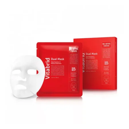 Маска для лица с эффектом лифтинга Vitabrid Dual Mask Age-defying Firming