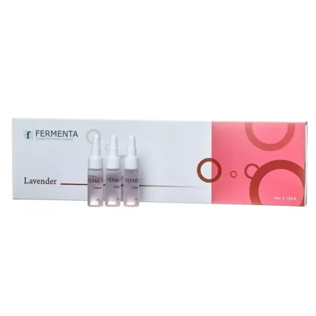 Концентрат для лица с ферментами лаванды для чувствительной кожи Skindom Fermenta Ampoules Lavender, 7ml х 12