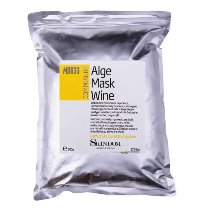 Альгинатная маска с винным экстрактом Skindom Alge-Mask Wine, 1kg
