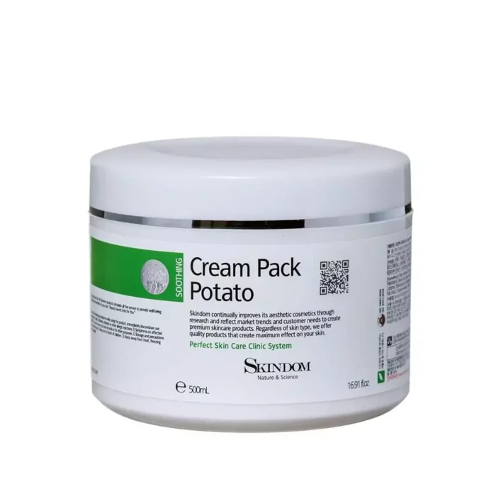 Крем-маска для лица с экстрактом картофеля Skindom Cream Pack Potato, 500ml