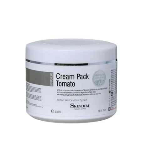 Крем-маска для лица с экстрактом томата Skindom Cream Pack Tomato, 500ml