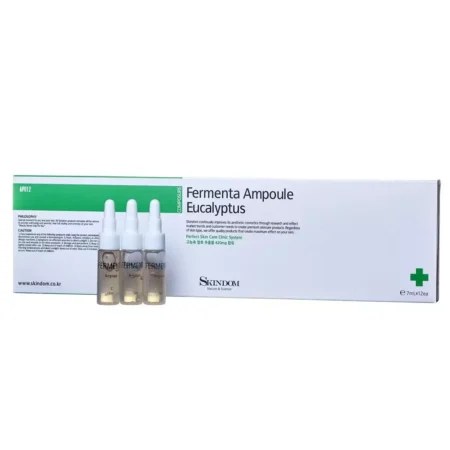 Концентрат для лица с ферментами эвкалипта успокаивающий Skindom Fermenta Ampoules Eucaliptus, 7ml х 7