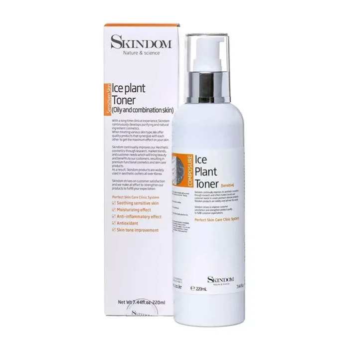 Тоник с ледяником для чувствительной кожи Skindom Ice Plant Toner (Sensitivity)