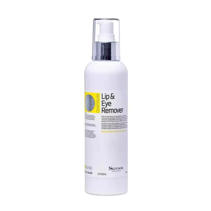 Средство для снятия косметики с глаз и губ Skindom Lip & Eye Remover, 220ml