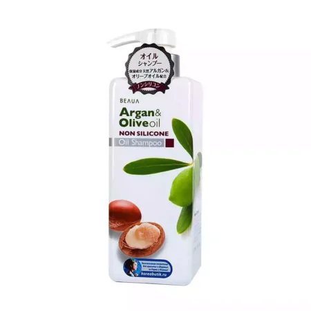 Шампунь увлажняющий с аргановым и оливковым маслами Beaua Argan&Olive Oil Shampoo