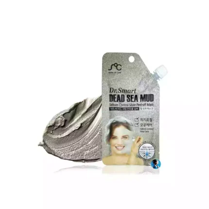 Маска-пленка с грязью мертвого моря для проблемной кожи Dr.Smart Dead Sea Mud Sebum Control Silver Peel-off Mask