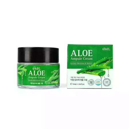 Ампульный крем с алоэ Ekel Aloe Ampule Cream intense moisture