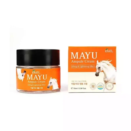 Ампульный крем для лица с лошадиным жиром Ekel Mayu Ampule Cream Lifting