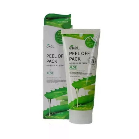 Маска-пленка с алоэ Ekel Peel Off Pack Aloe
