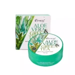Гидрогелевые патчи для глаз алое и зеленый чай ESTHETIC HOUSE Aloe Vera&Green Tea Eye Patch