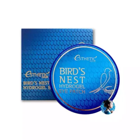 Гидрогелевые патчи для кожи вокруг глаз Ласточкино Гнездо ESTHETIC HOUSE Bird’s Nest Hydrogel Eyepatch