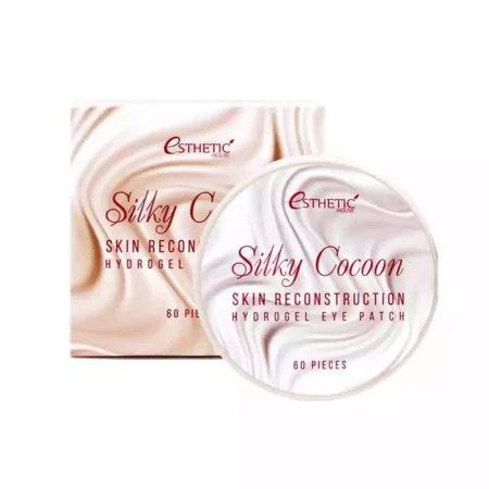 Гидрогелевые патчи для глаз с шелком ESTHETIC HOUSE Silky Cocoon Hydrogel Eye Patch