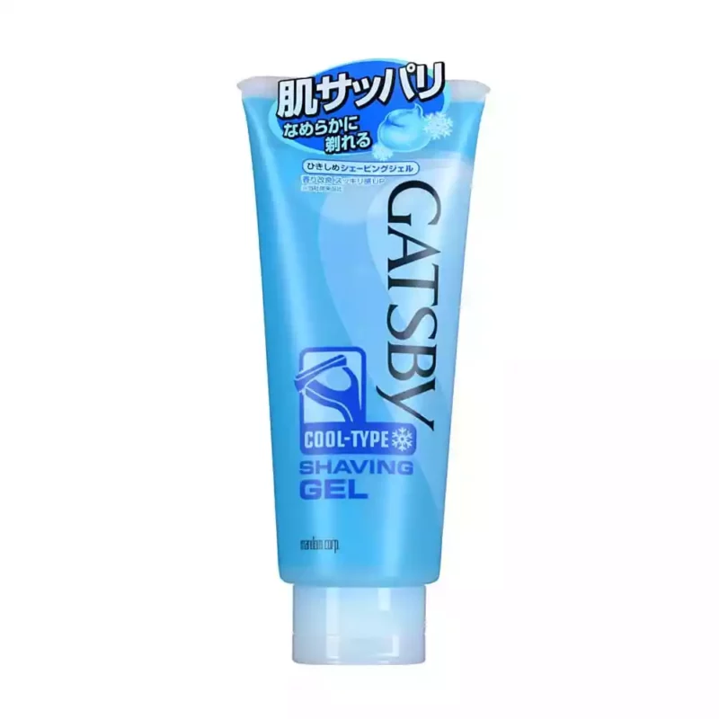 Гель для бритья с ментолом и кофеином Gatsby tightening Shaving Gel, 205g