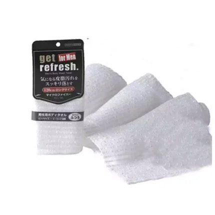 YOKOZUNA Get refresh Peeling Men`s Body Wash Towel - Мочалка-полотенце с пилинг-эффектом для мужчин