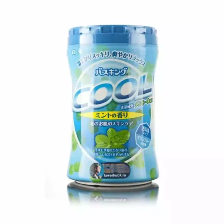 Соль для ванны с ароматом мяты Hakugen Bath King COOL mint, 680 г.