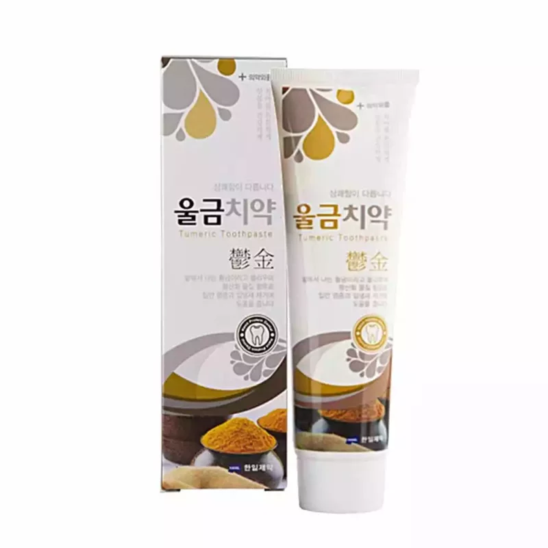 Зубная паста с экстрактом куркумы Hanil Tumeric Toothpaste Curcuma Longa