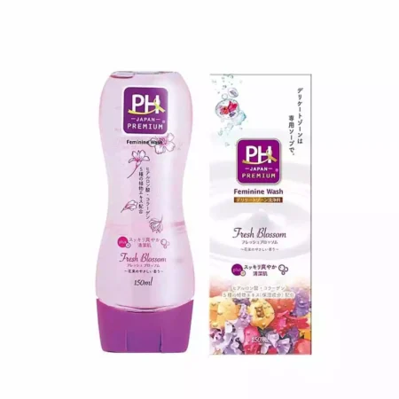 Нежный гель для интимной гигиены с пантенолом и экстрактом ромашки JRS pH Feminine Wash