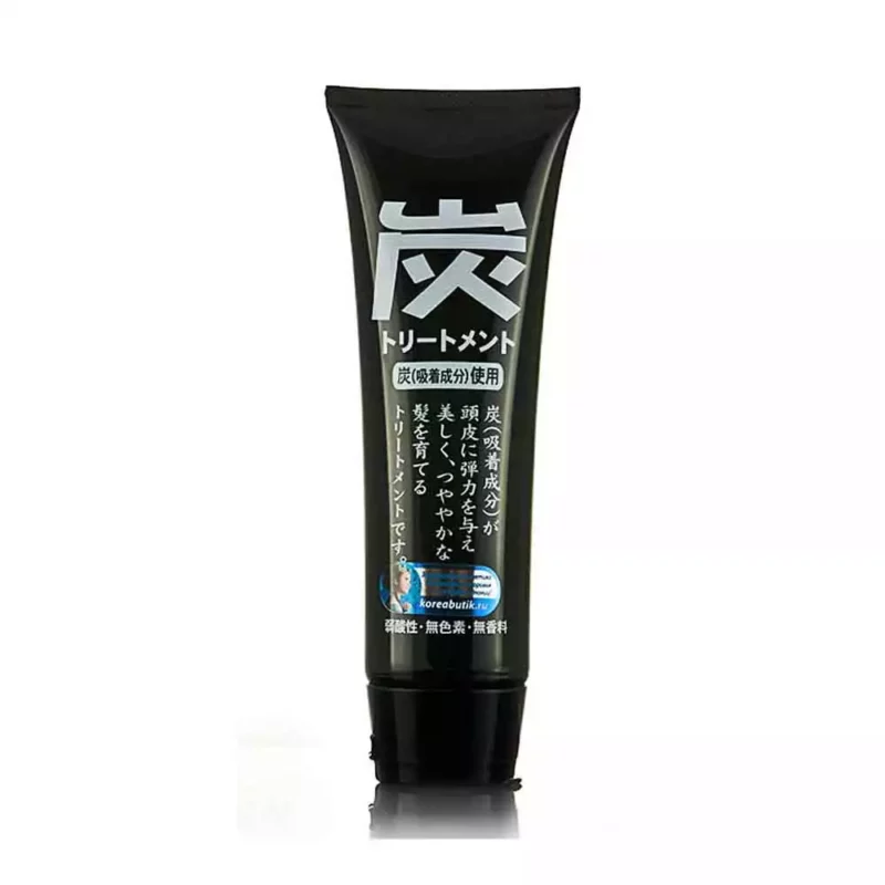 Маска для волос с древесным углём Junlove Charcoal mask