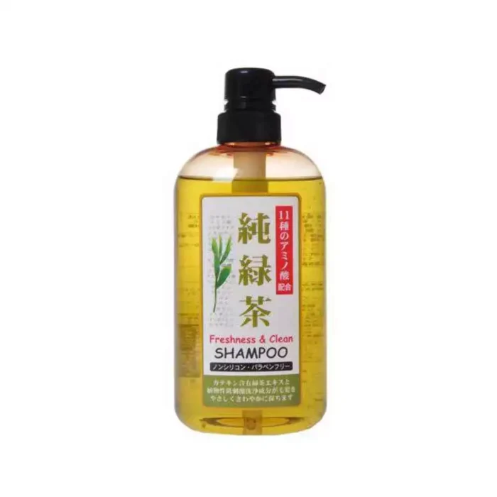 Растительный шампунь для волос с расслабляющим эффектом JunLove New Relax Natural Herb Green Tea Shampoo