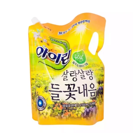 Кондиционер для белья Айрин "Полевые цветы" IRIN Soft Yellow, 2100 ml